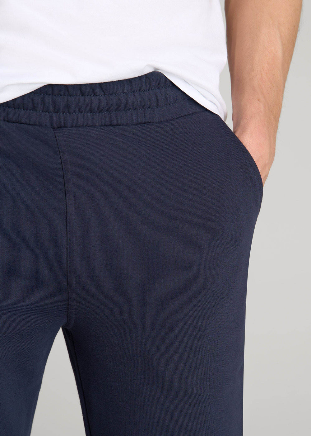 American Tall Sale | Wearever French Terry Sweatpants for Tall Men in Navy