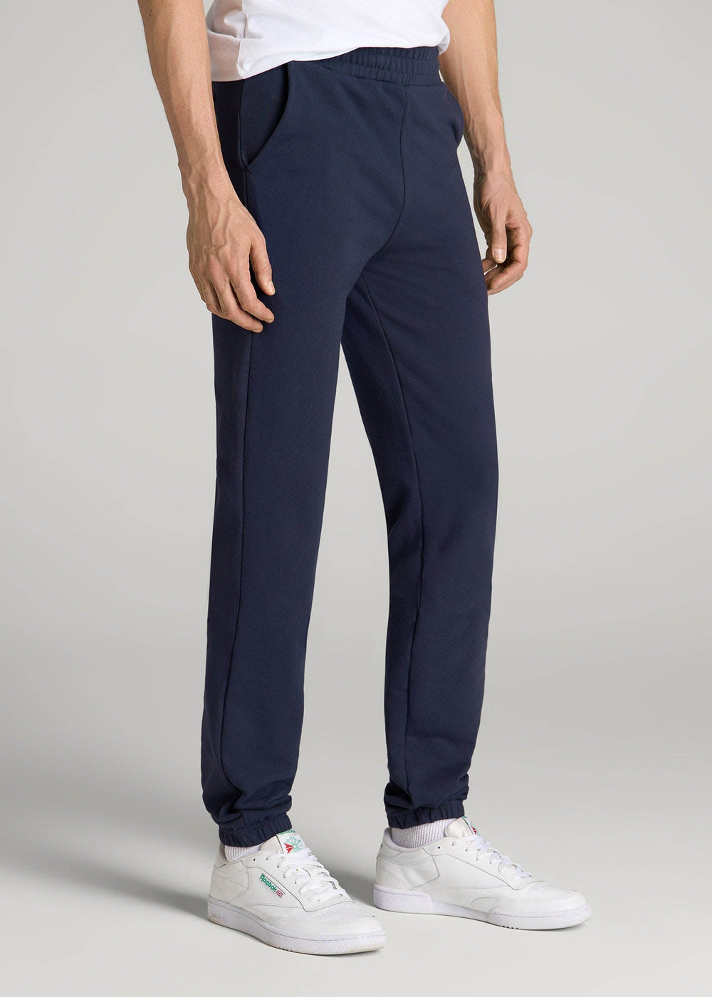 American Tall Sale | Wearever French Terry Sweatpants for Tall Men in Navy