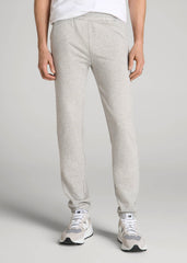 American Tall Outlet | Wearever French Terry Sweatpants for Tall Men in Grey Mix