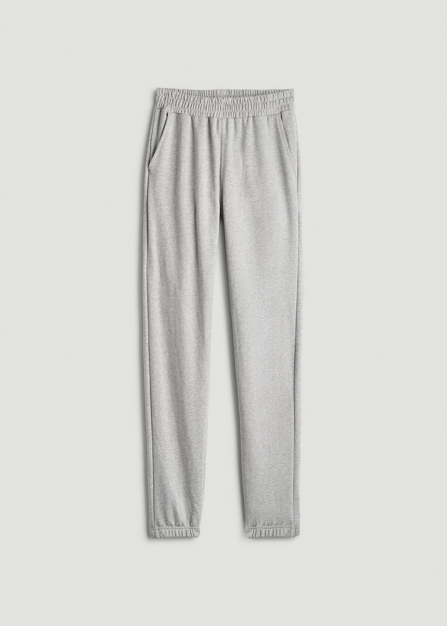 American Tall Outlet | Wearever French Terry Sweatpants for Tall Men in Grey Mix