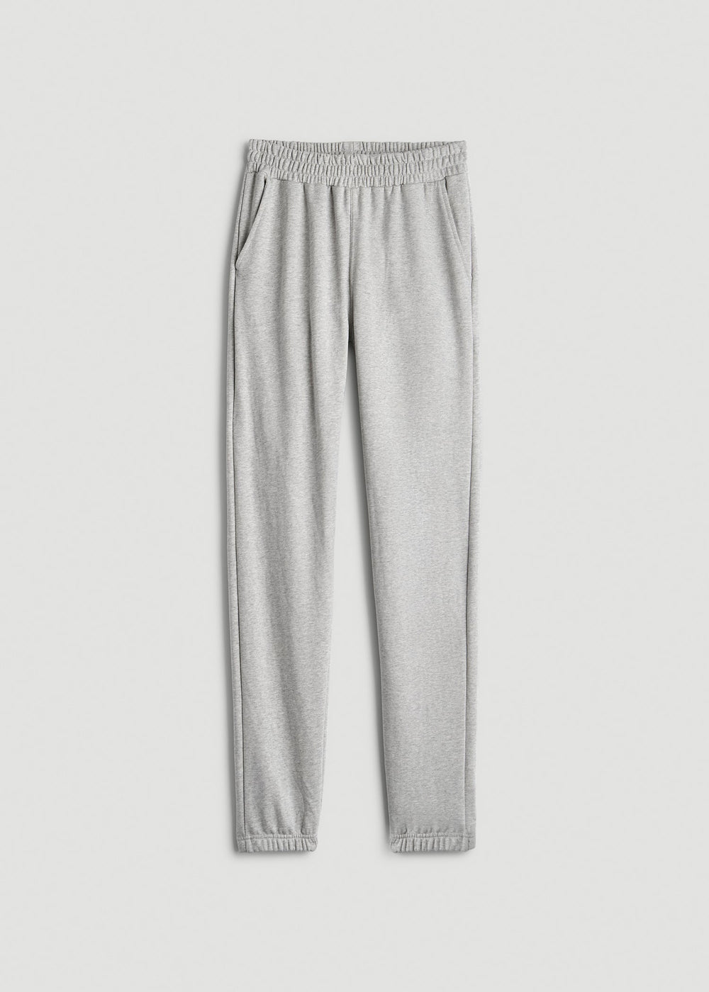 American Tall Outlet | Wearever French Terry Sweatpants for Tall Men in Grey Mix