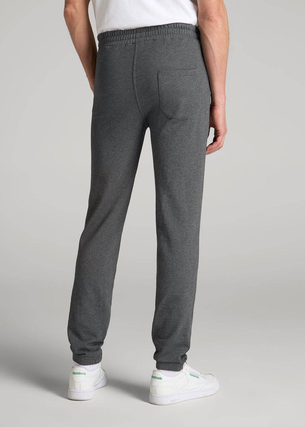 American Tall Online Shop | Wearever French Terry Sweatpants for Tall Men in Charcoal Mix