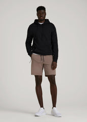 American Tall For Sale | Tech Motion Fleece Shorts for Tall Men in Portobello