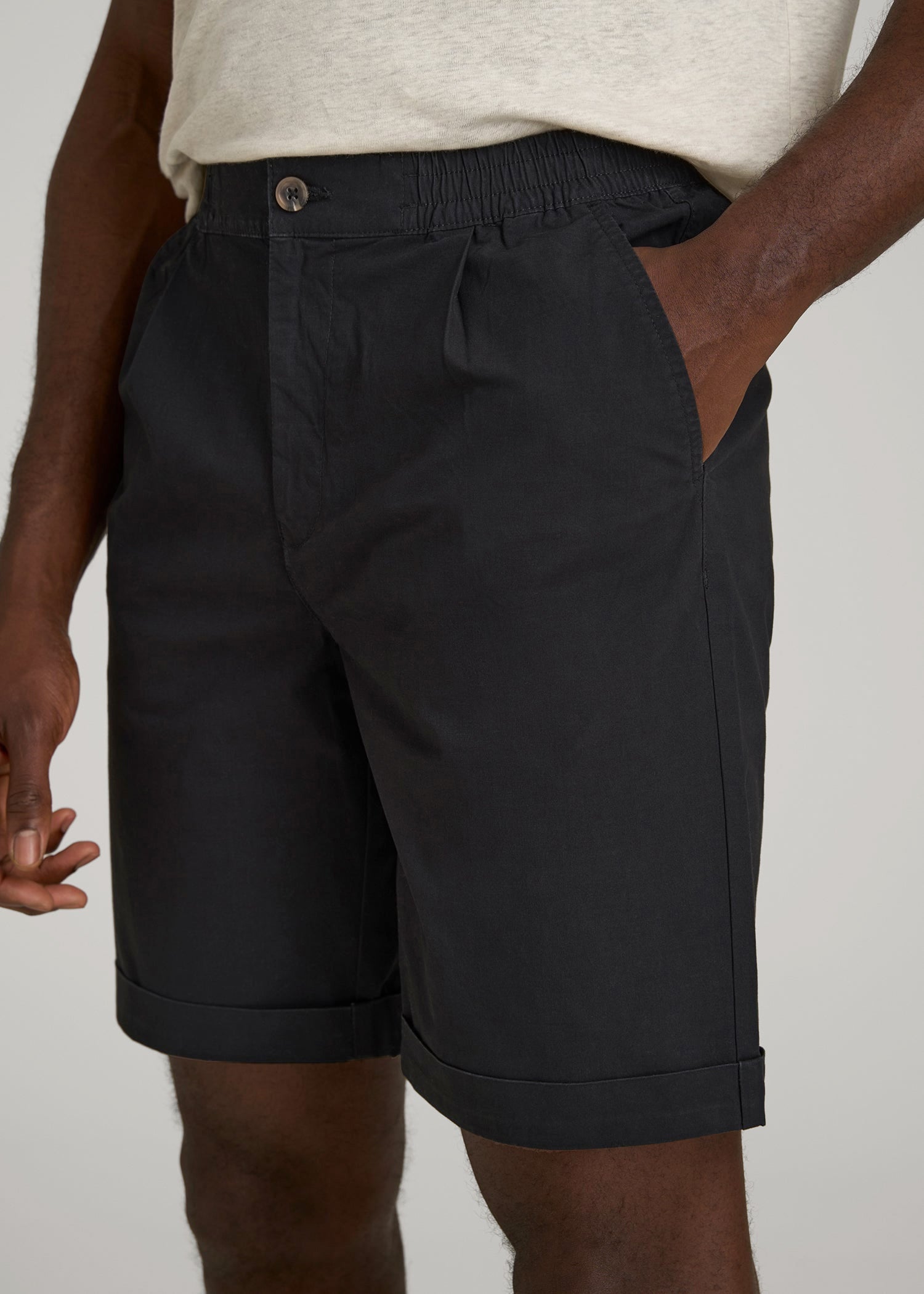 American Tall For Sale | Bermuda Shorts for Tall Men in Black