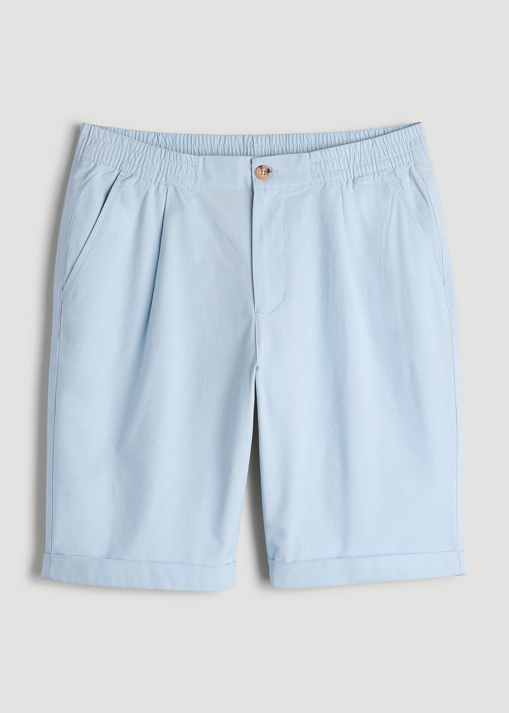 American Tall Discount | Bermuda Shorts for Tall Men in Ice Blue