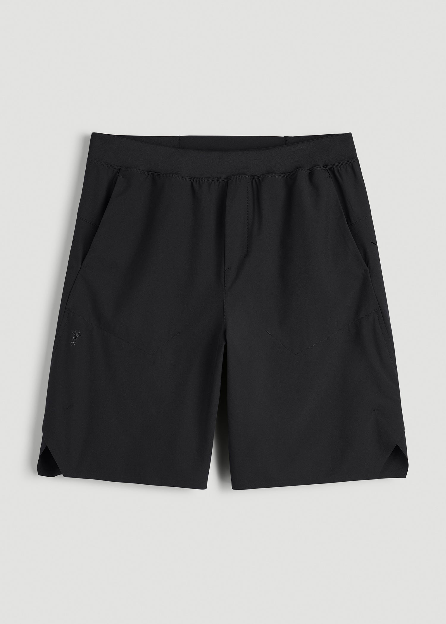 American Tall For Sale | 2-in-1 Featherweight Running Short for Tall Men in Black