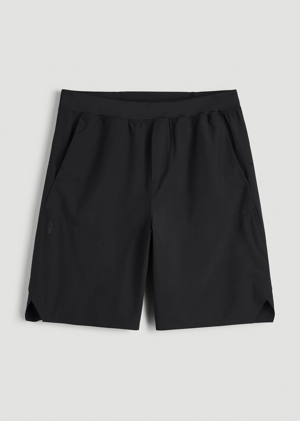 American Tall For Sale | 2-in-1 Featherweight Running Short for Tall Men in Black