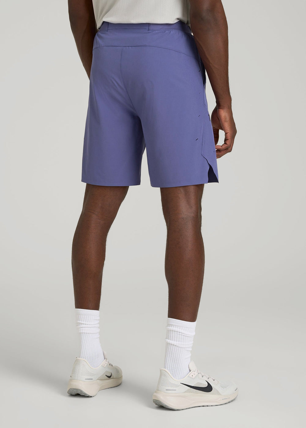 American Tall Online Shop | 2-in-1 Featherweight Running Short for Tall Men in Future Dusk