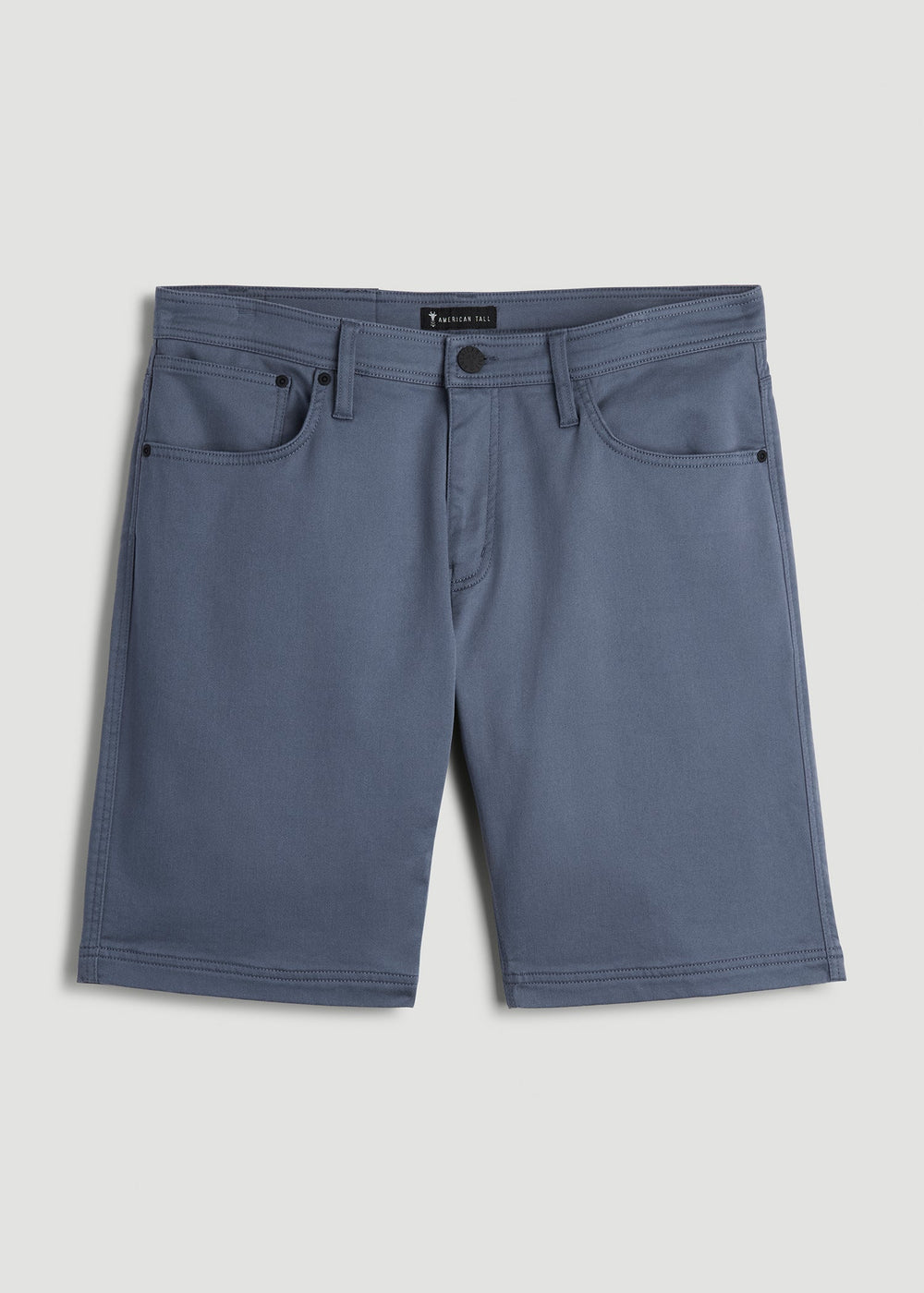 American Tall Discount | Everyday Comfort 5 Pocket Short for Tall Men in Blue Slate