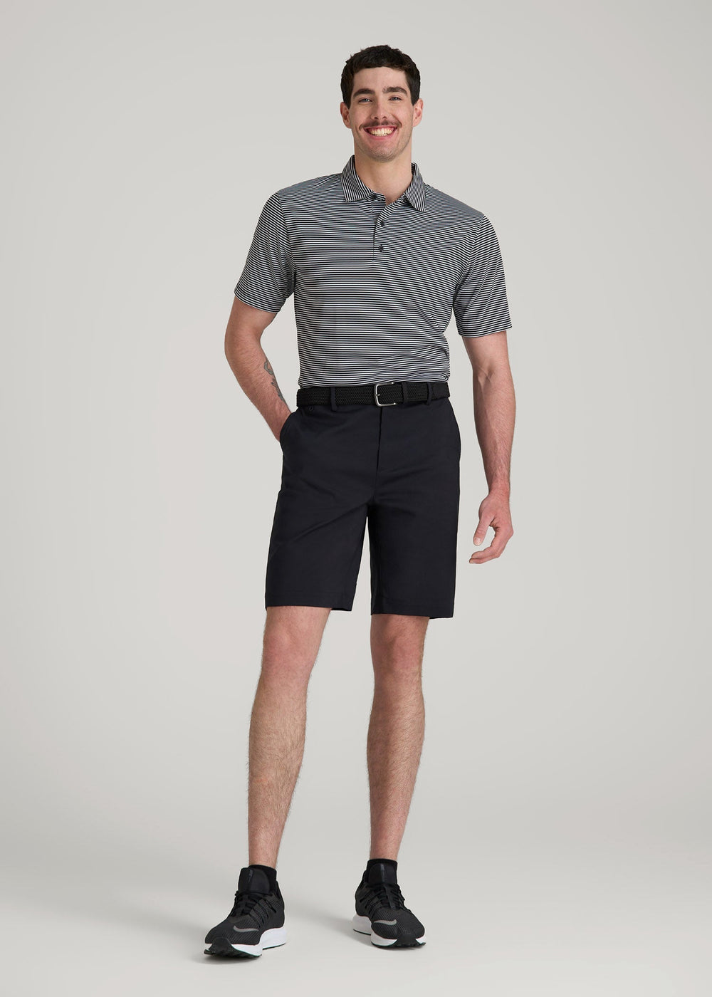 American Tall Sale | Tech Chino Shorts for Tall Men in Deep Navy