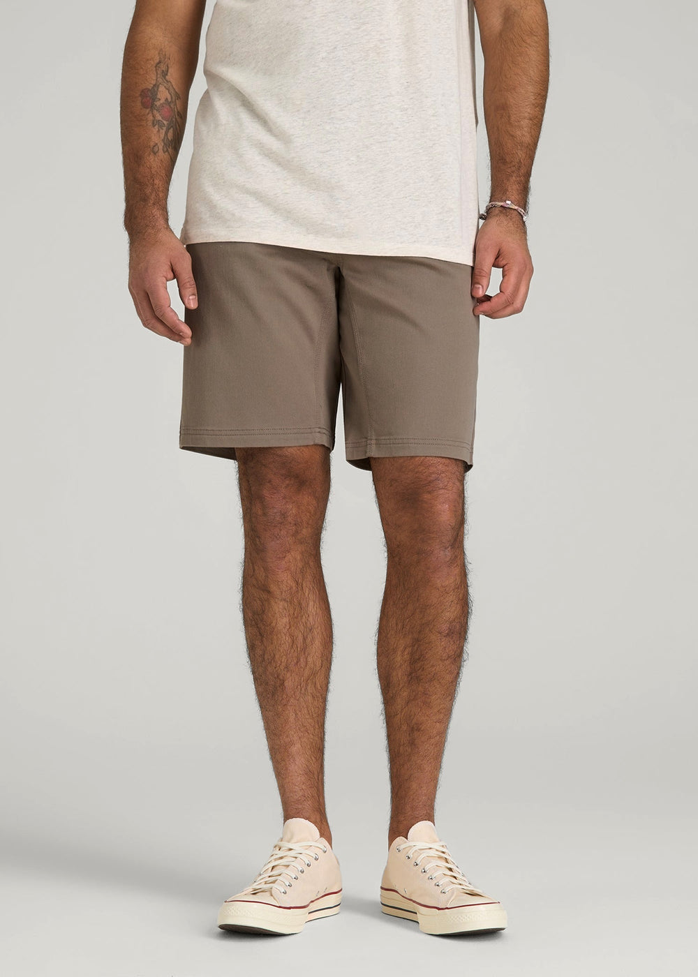 American Tall Online | Everyday Comfort 5 Pocket Short for Tall Men in Dark Sand