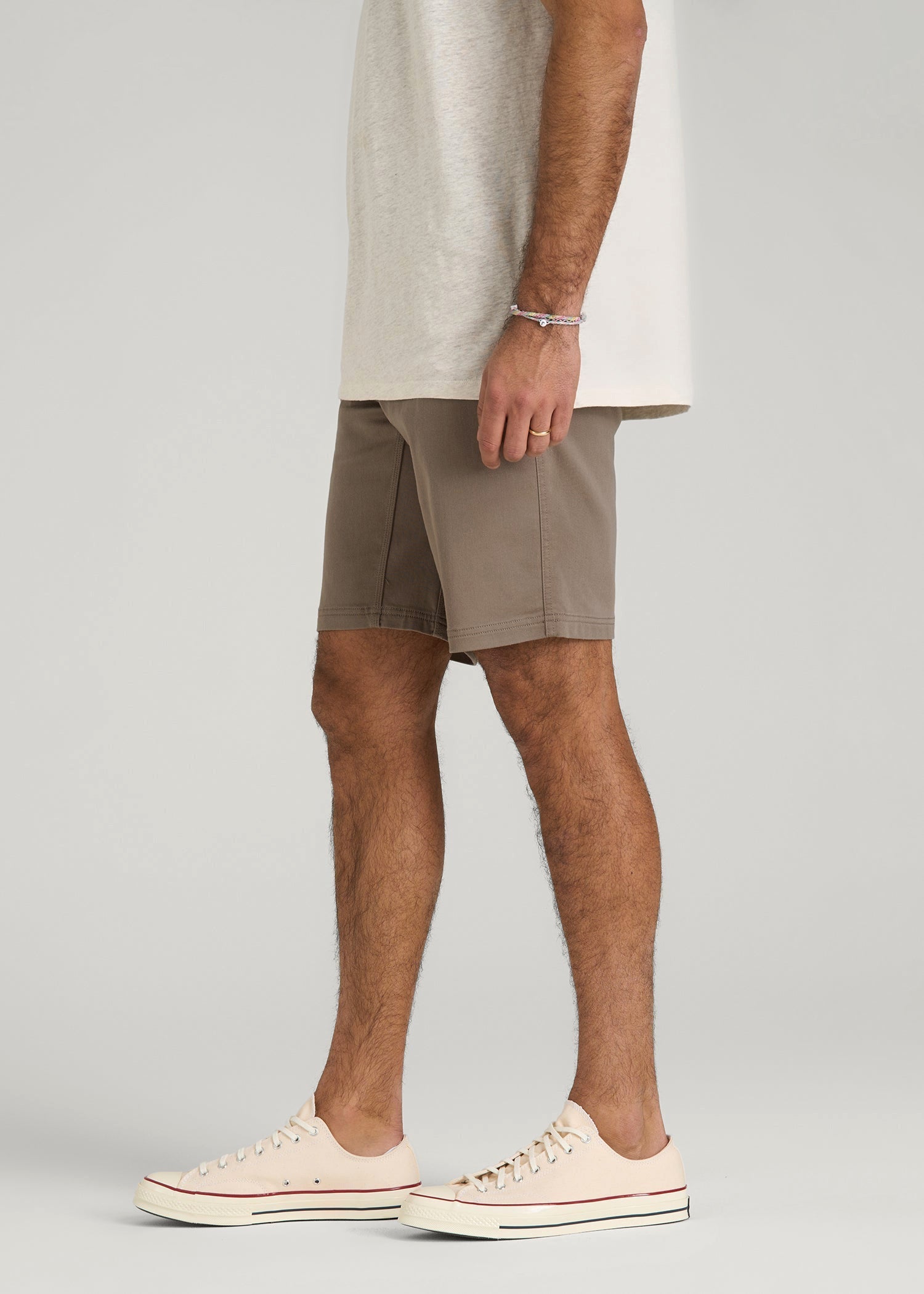 American Tall Online | Everyday Comfort 5 Pocket Short for Tall Men in Dark Sand