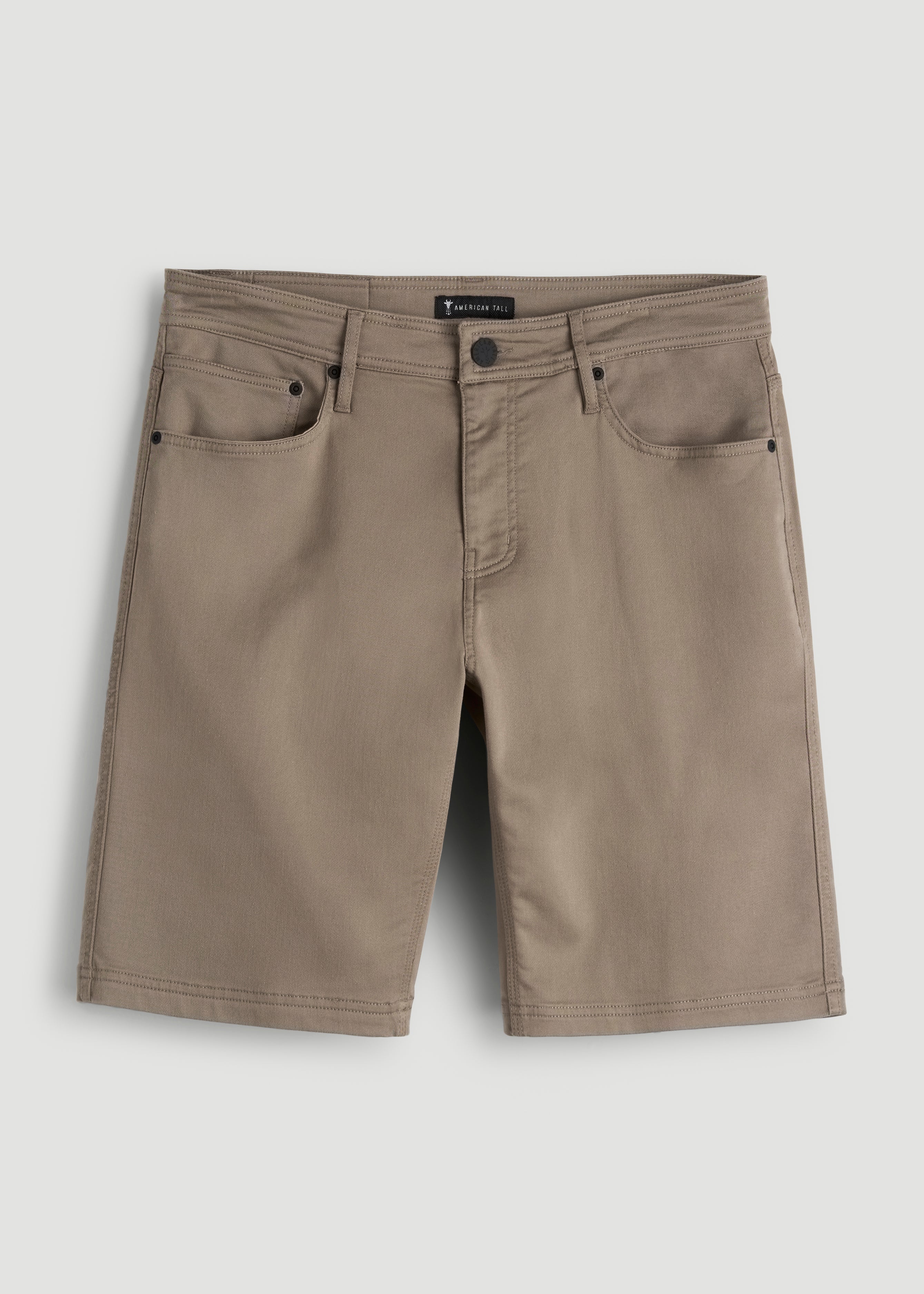 American Tall Online | Everyday Comfort 5 Pocket Short for Tall Men in Dark Sand