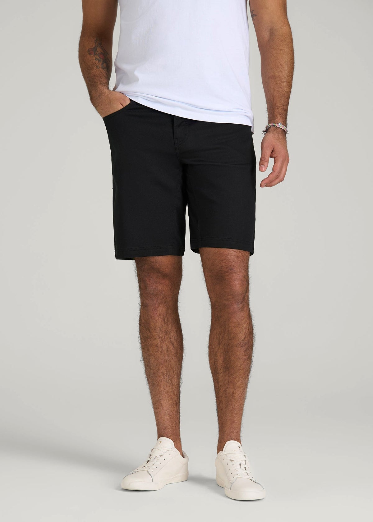 American Tall Sale | Everyday Comfort 5 Pocket Short for Tall Men in Black