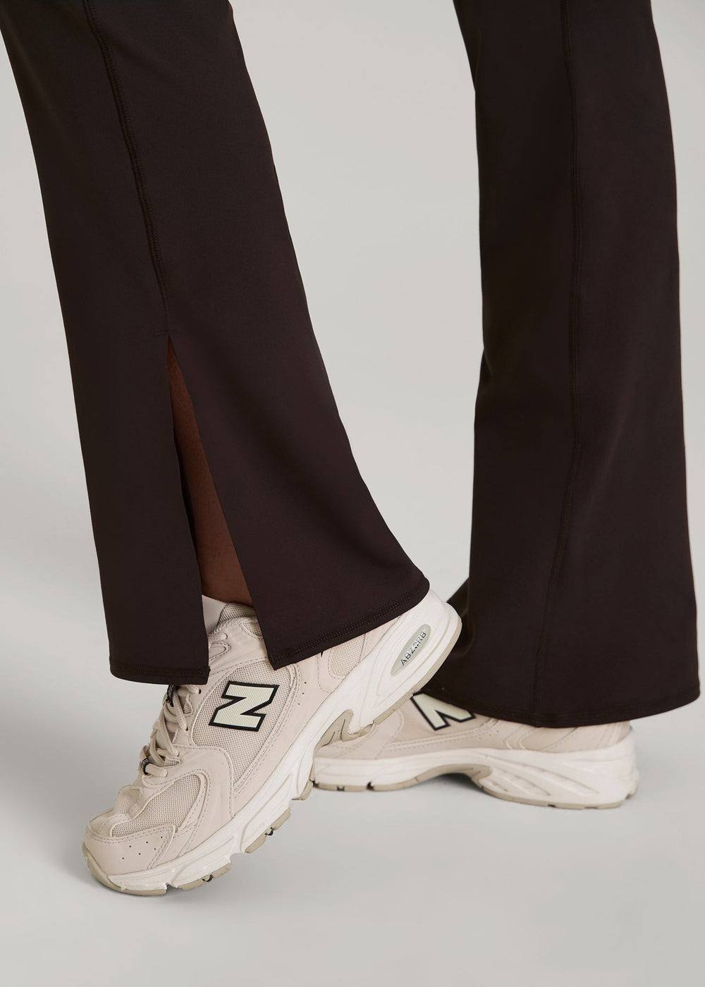 American Tall Outlet | Balance Split Flare Pants for Tall Women in Espresso