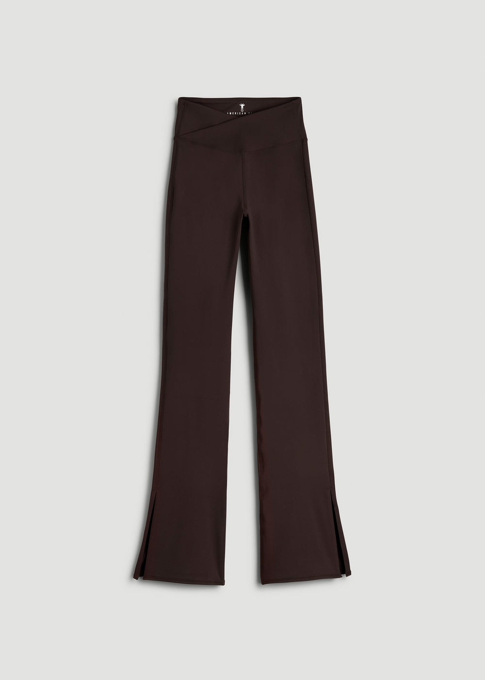 American Tall Outlet | Balance Split Flare Pants for Tall Women in Espresso