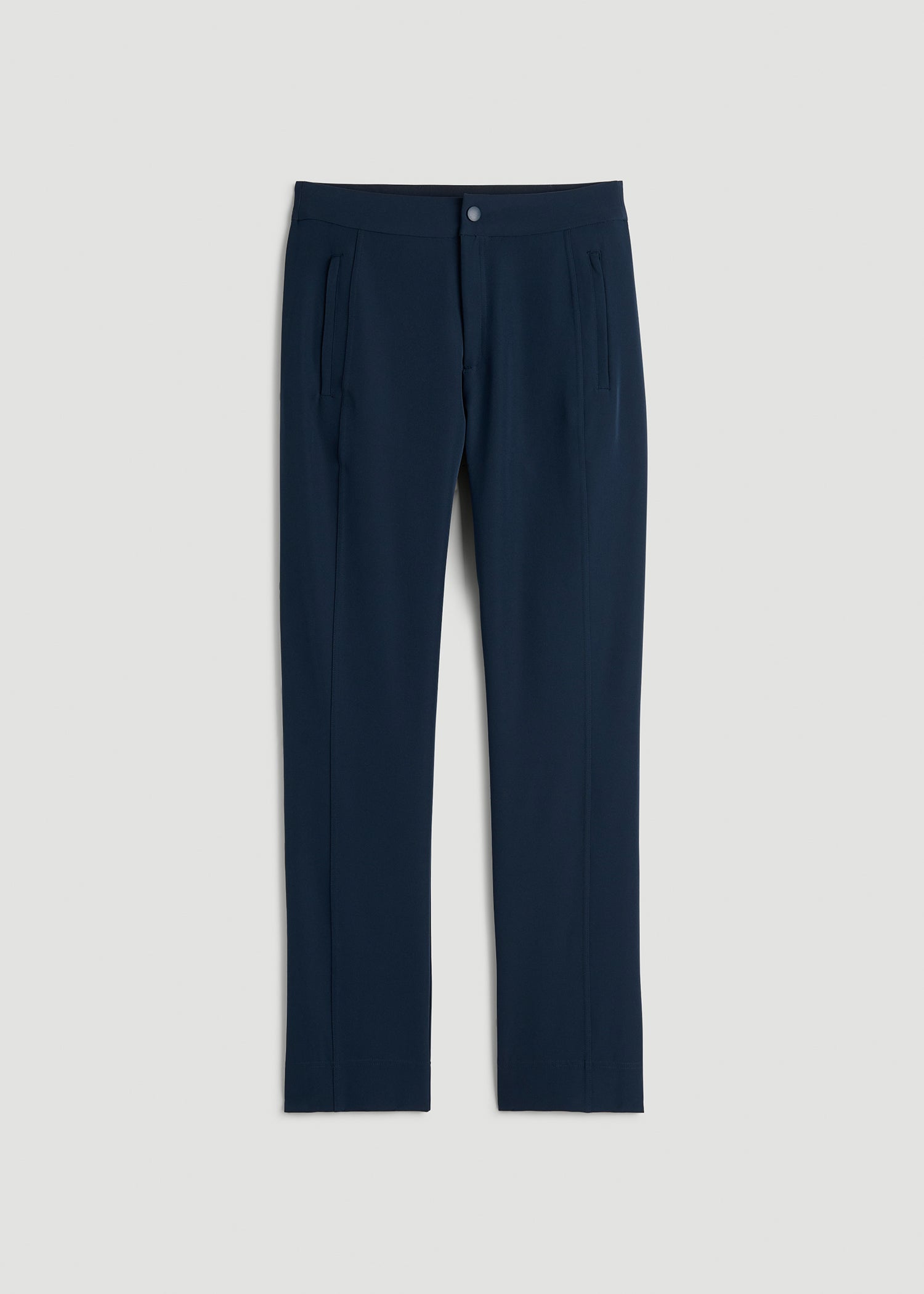 American Tall Discount | Traveler Tapered Fit Pant for Tall Women in Navy
