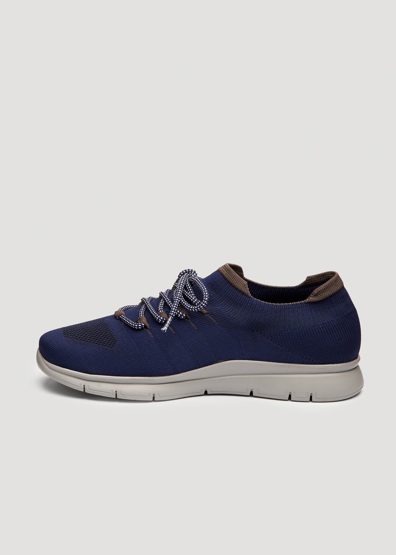 American Tall Sale | Knit Running Shoes for Tall Men in Navy