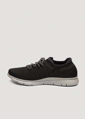 American Tall Outlet | Knit Running Shoes for Tall Men in Black