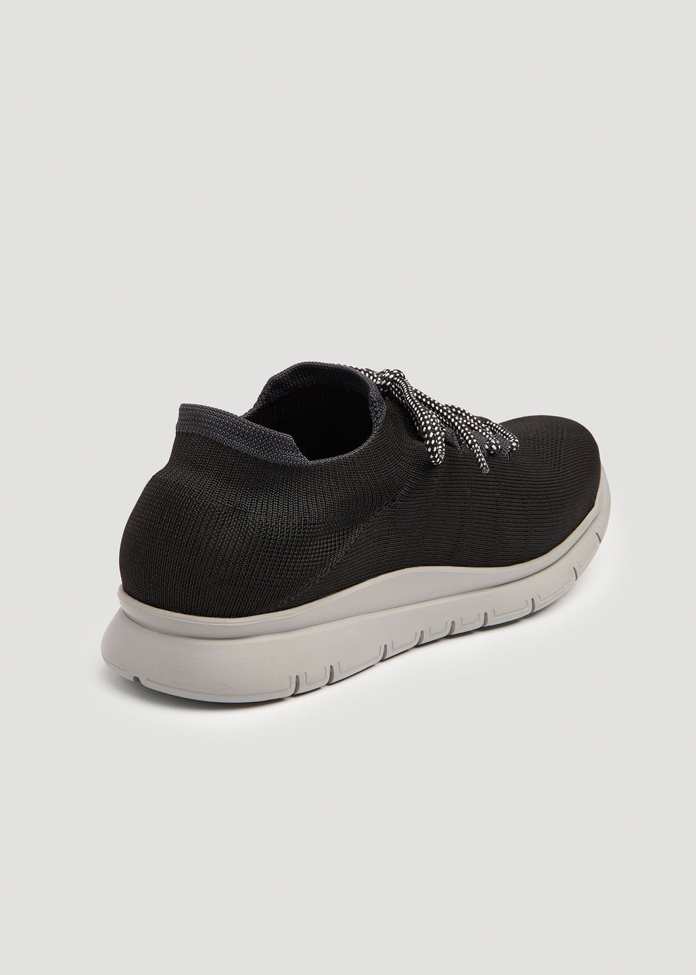 American Tall Outlet | Knit Running Shoes for Tall Men in Black