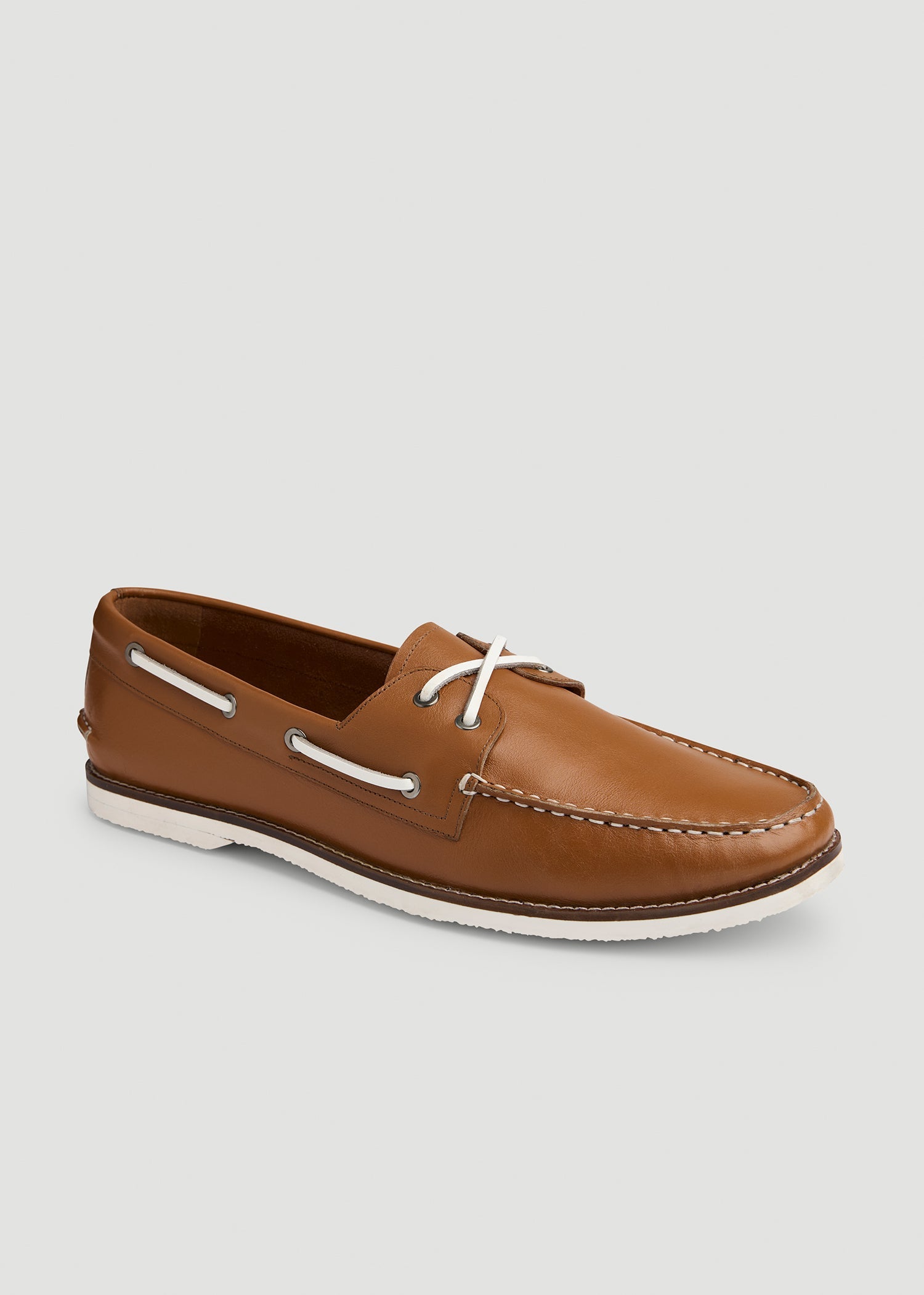 American Tall For Sale | Boat Shoe for Tall Men in Beige