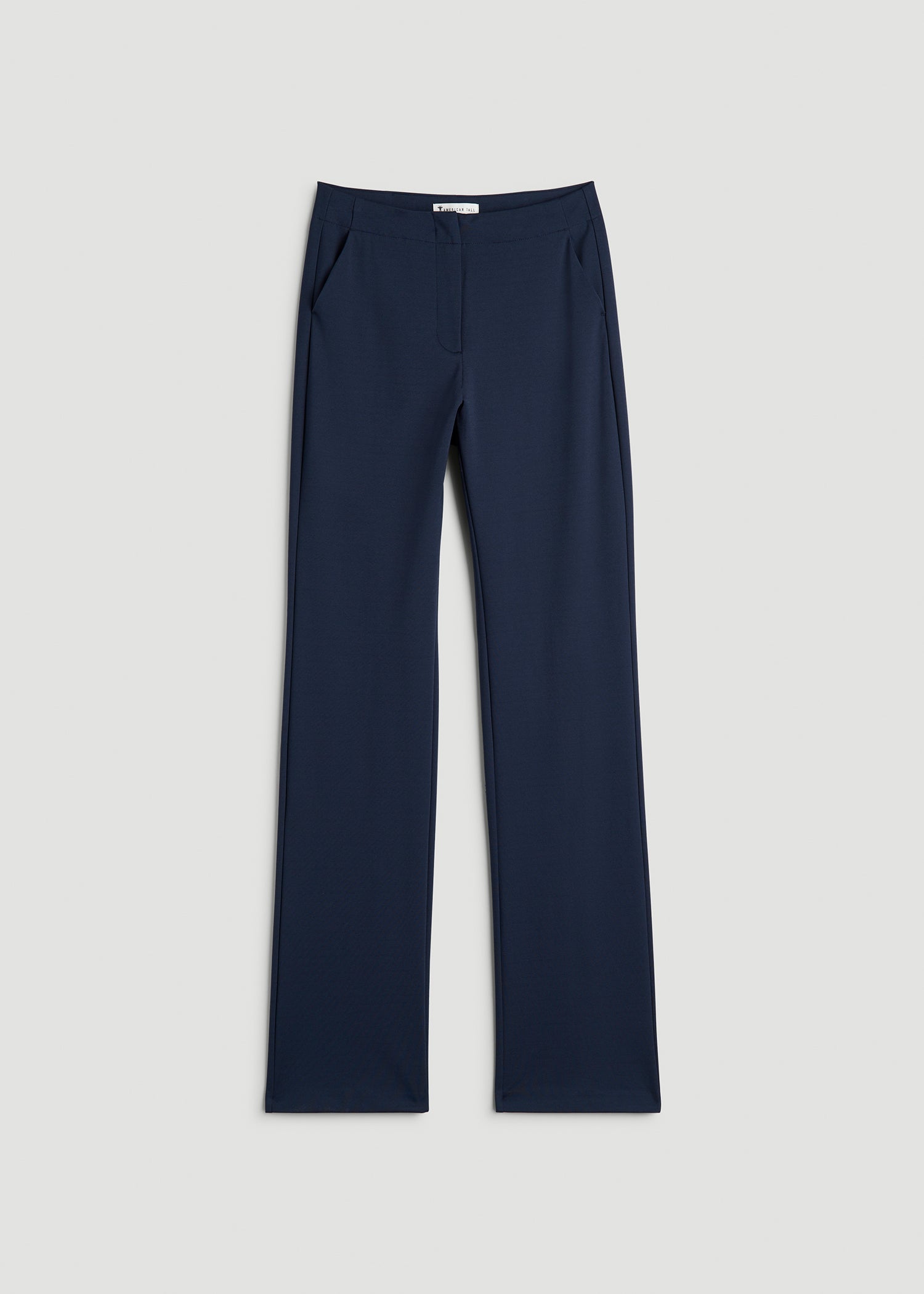 American Tall Online | Freedom Flex Slim Straight Leg Dress Pants for Tall Women in Navy