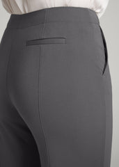 American Tall For Sale | Freedom Flex Slim Straight Leg Dress Pants for Tall Women in Slate