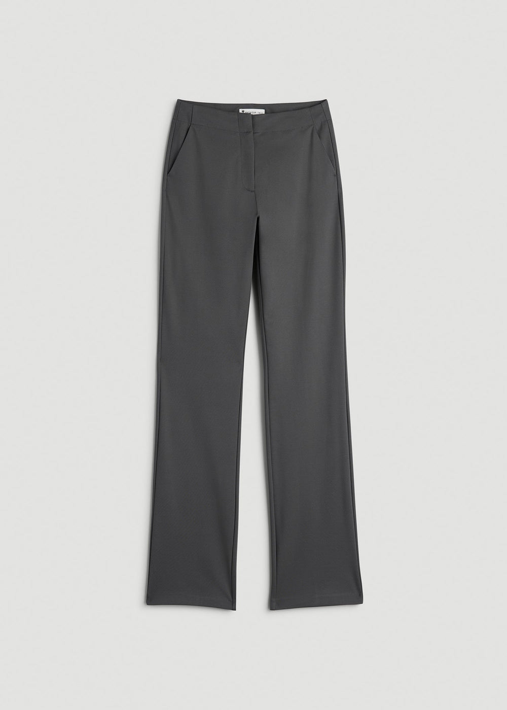 American Tall For Sale | Freedom Flex Slim Straight Leg Dress Pants for Tall Women in Slate