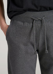 American Tall Discount | A.T. Basics Athletic Joggers for Tall Women in Charcoal Mix