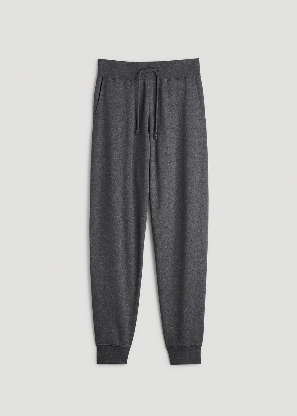 American Tall Discount | A.T. Basics Athletic Joggers for Tall Women in Charcoal Mix