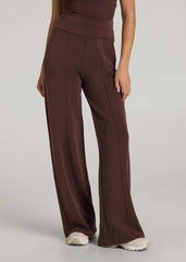 American Tall Discount | Soft Motion Wide Leg Ultra High Rise Pant for Tall Women in Espresso