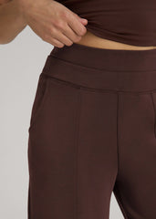 American Tall Discount | Soft Motion Wide Leg Ultra High Rise Pant for Tall Women in Espresso