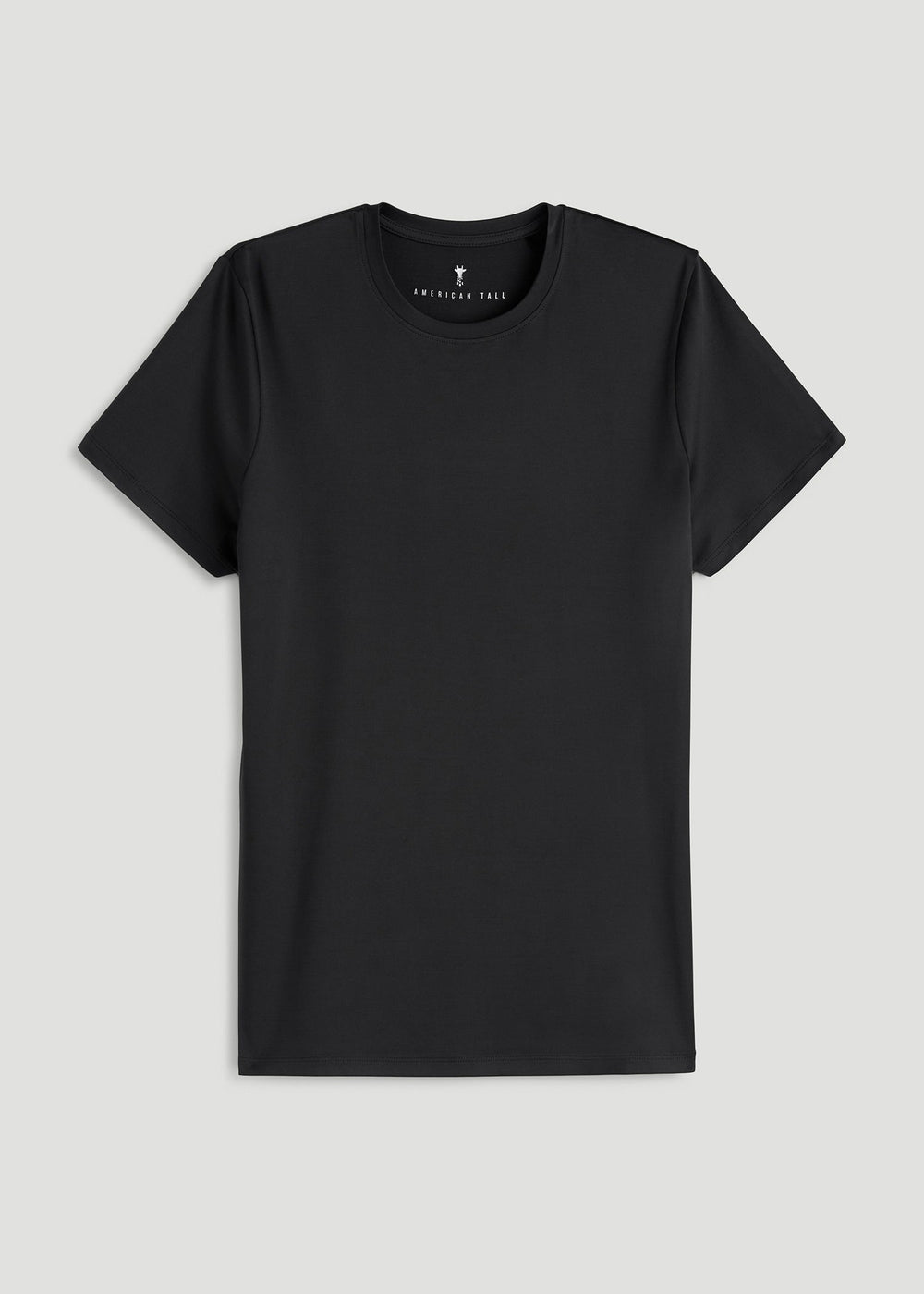 American Tall For Sale | Short Sleeve Crewneck Tee for Tall Women in Black