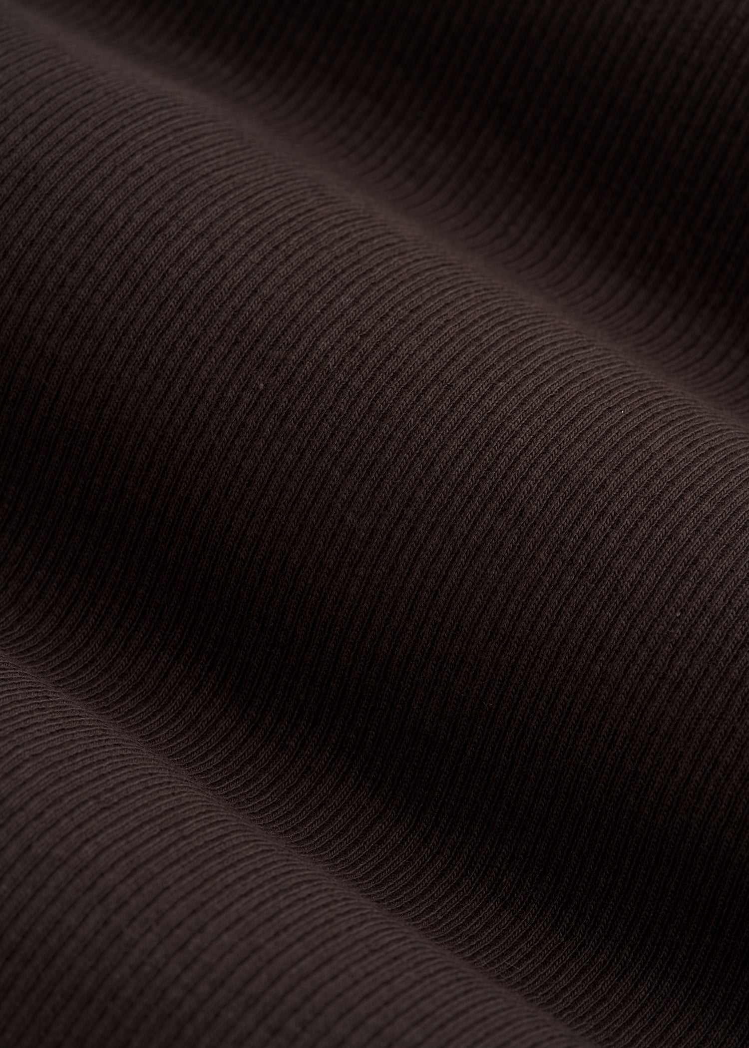 American Tall Online Shop | Short Sleeve Ribbed Crewneck T-Shirt for Tall Women in Espresso