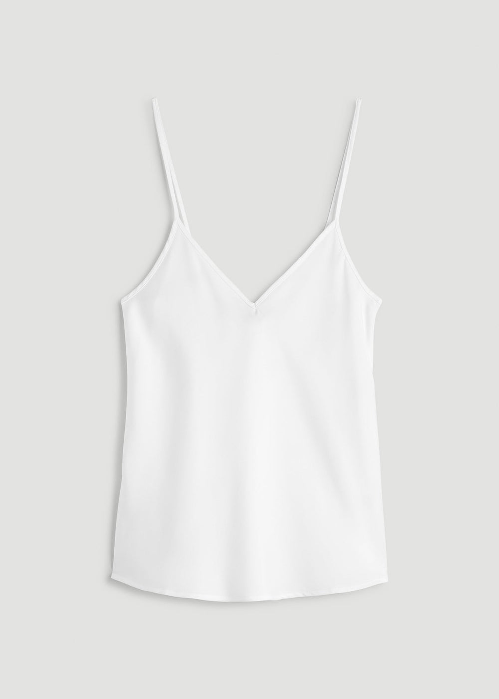 American Tall For Sale | Satin Cami for Tall Women in White