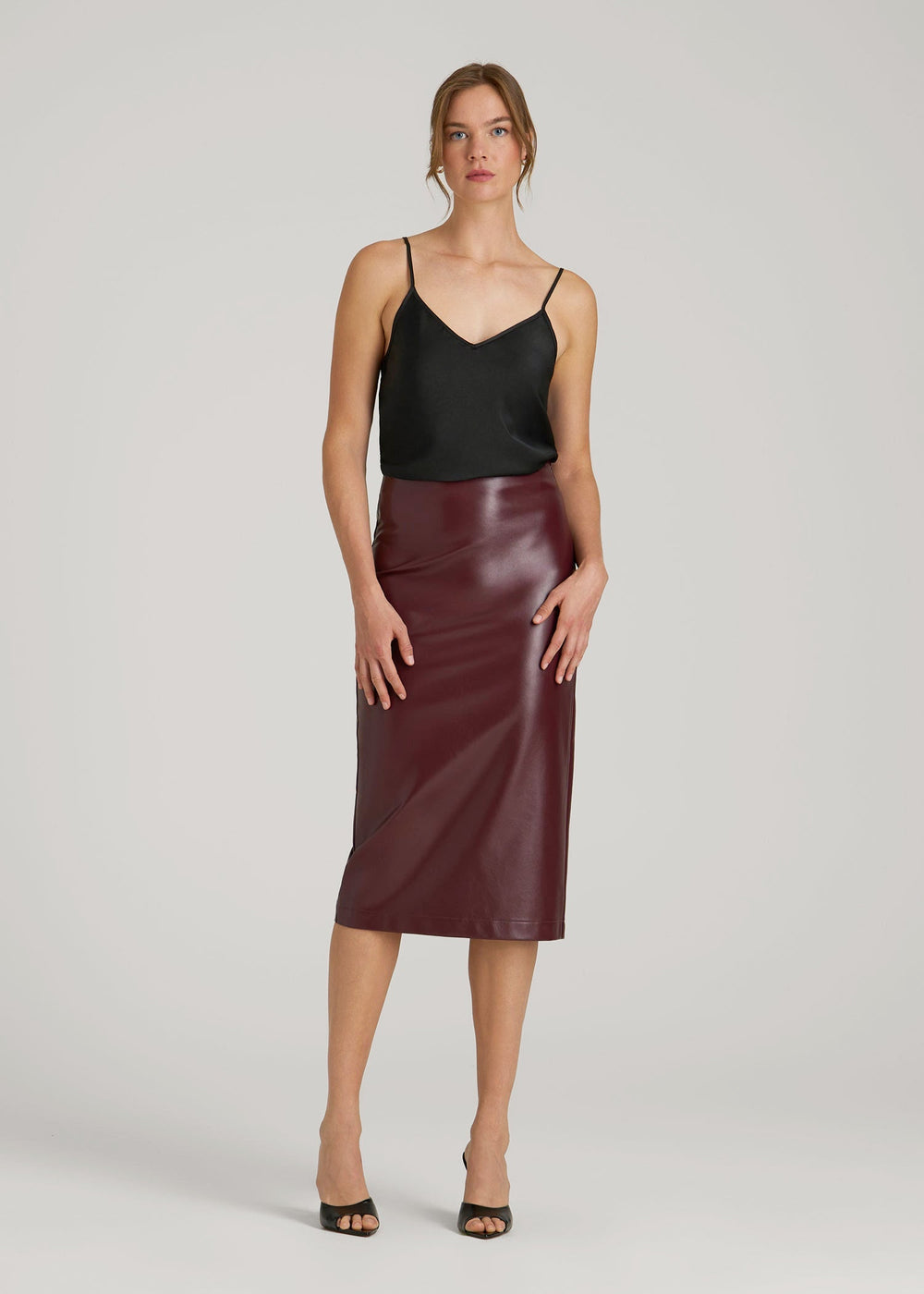 American Tall Online Shop | Satin Cami for Tall Women in Black