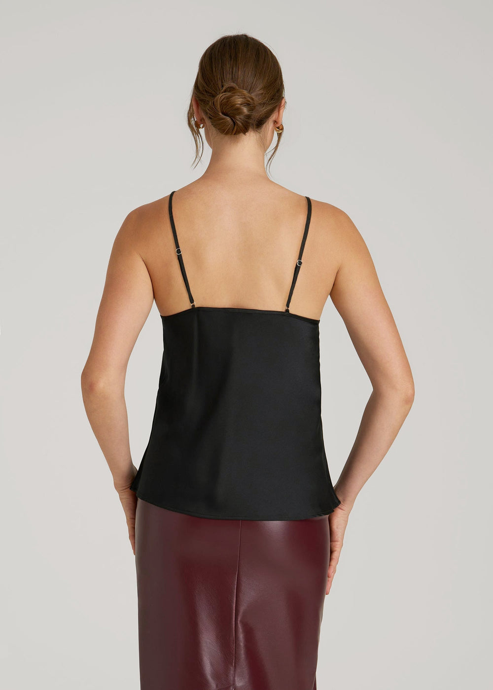 American Tall Online Shop | Satin Cami for Tall Women in Black