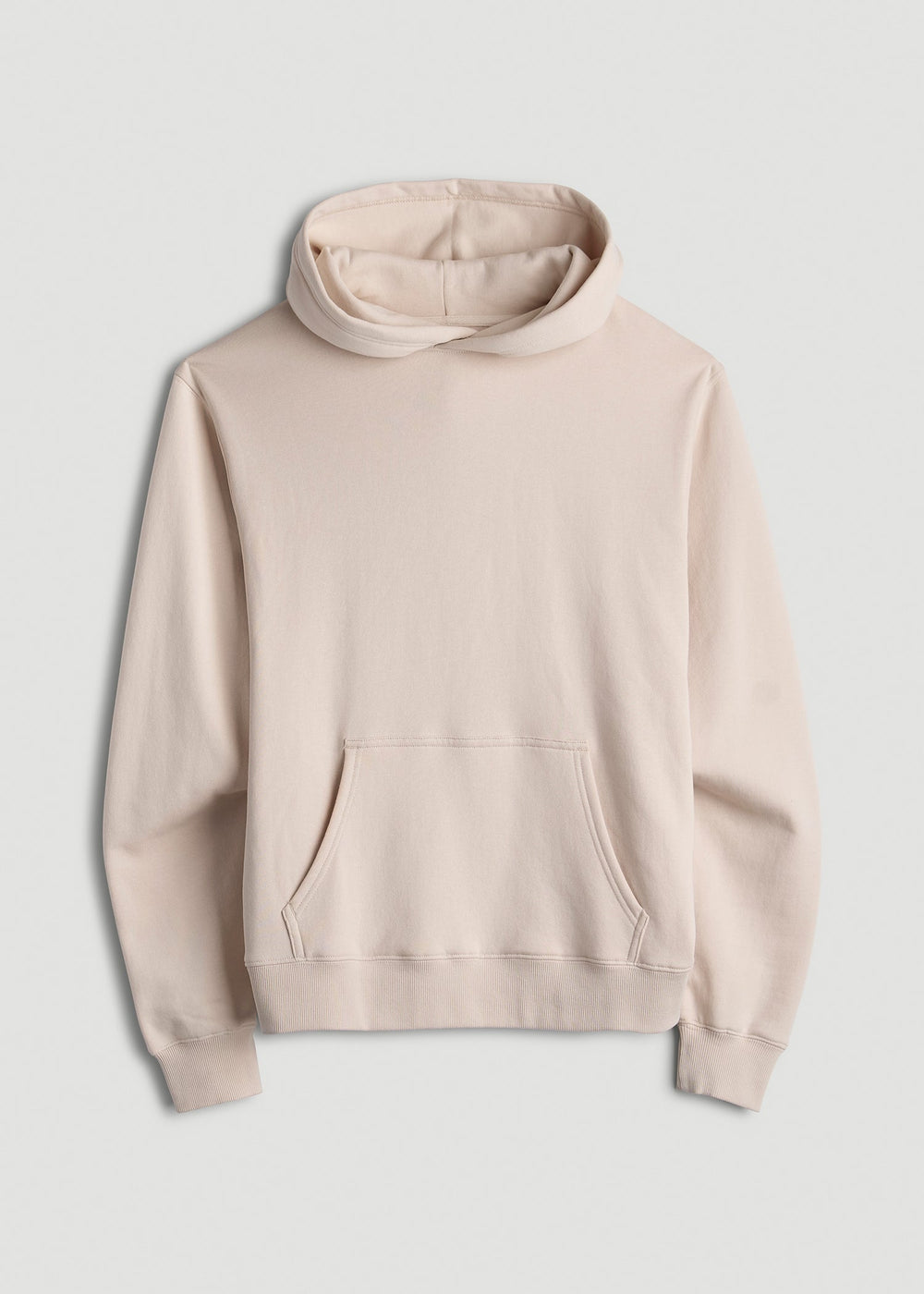 American Tall Outlet | Wearever Fleece Relaxed Fit Hoodie for Tall Women in Shell