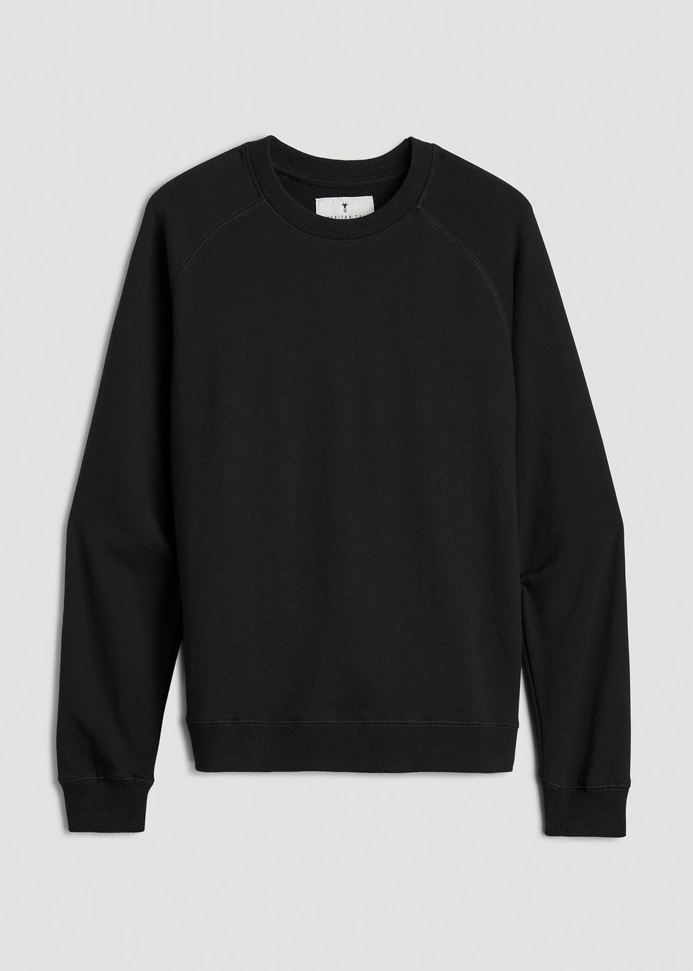 American Tall For Sale | Wearever French Terry Crewneck Sweatshirt for Tall Women in Black
