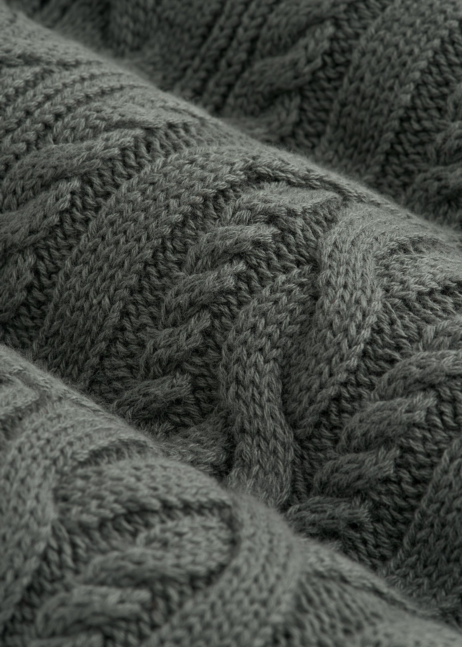 American Tall Sale | Cotton Crewneck Sweater for Tall Women in Balsam Green