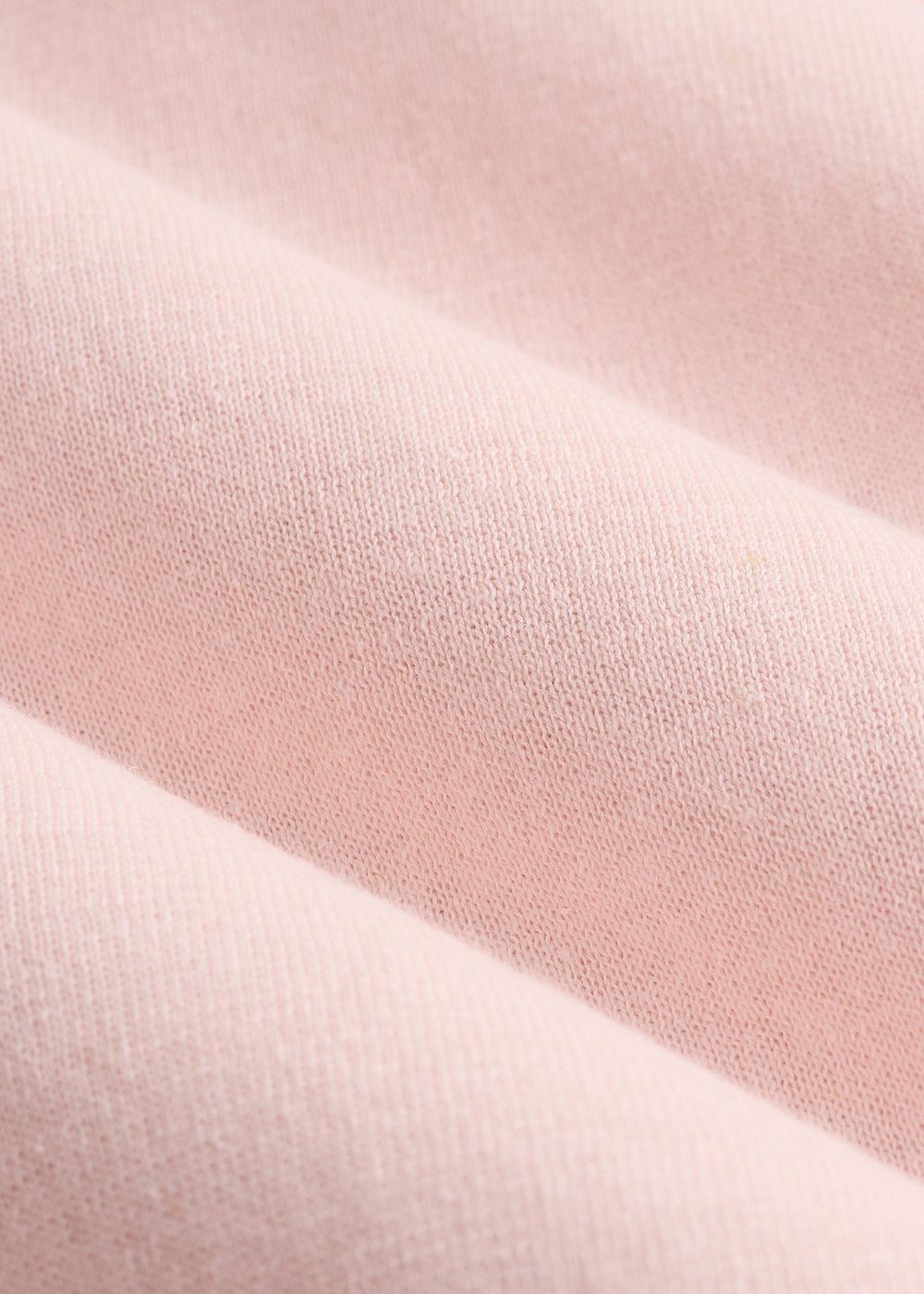 American Tall Outlet | Linen Blend Split Hem V-Neck Sweater for Tall Women in Hush Pink