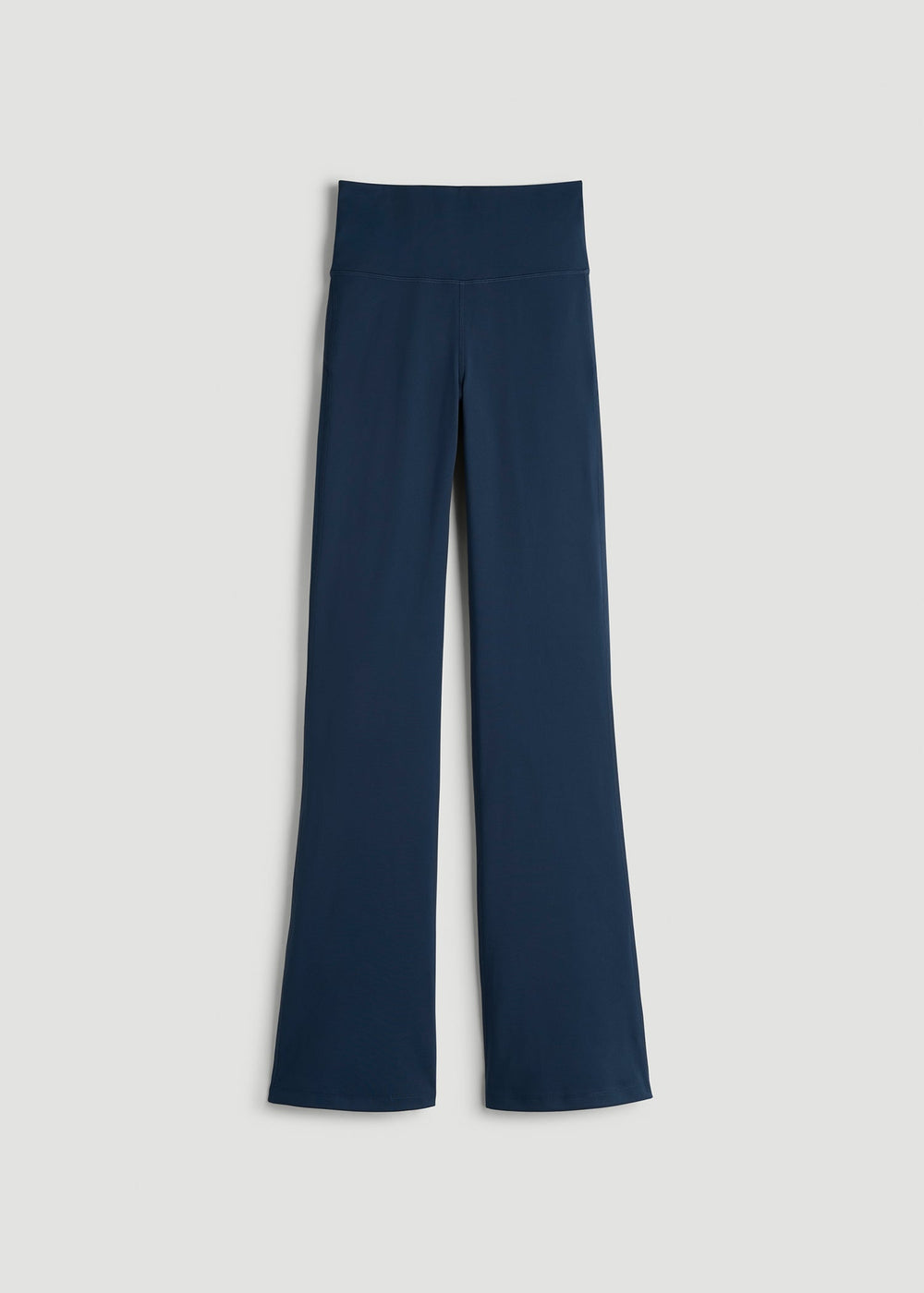 American Tall Discount | Balance Flare Yoga Pants for Tall Women in Navy Blue