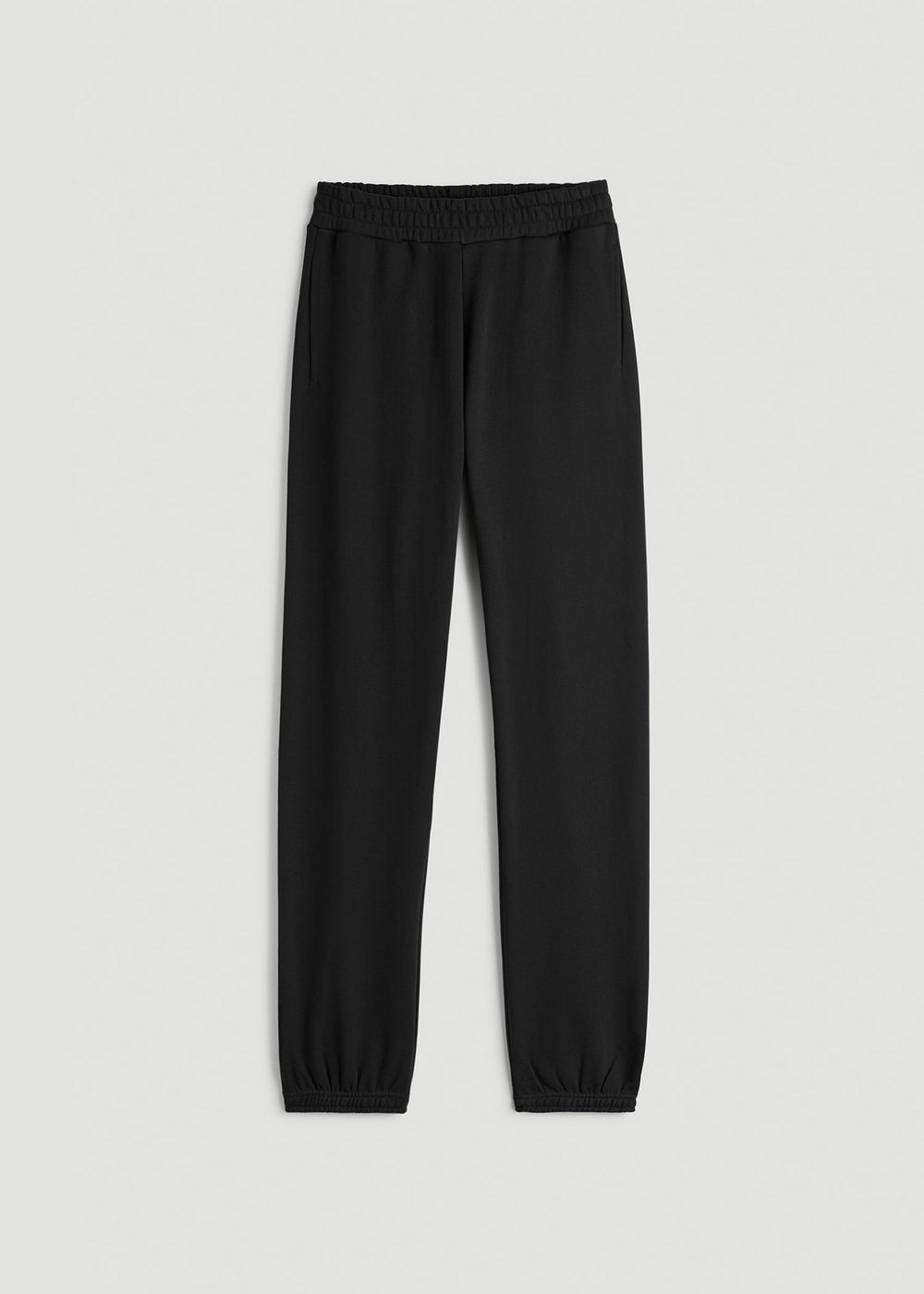 American Tall Online | Wearever Fleece Relaxed Sweatpants for Tall Women in Black