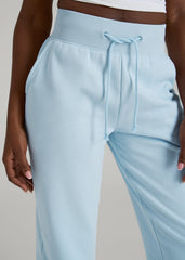 American Tall Outlet | A.T. Basics Athletic Joggers for Tall Women in Ice Blue
