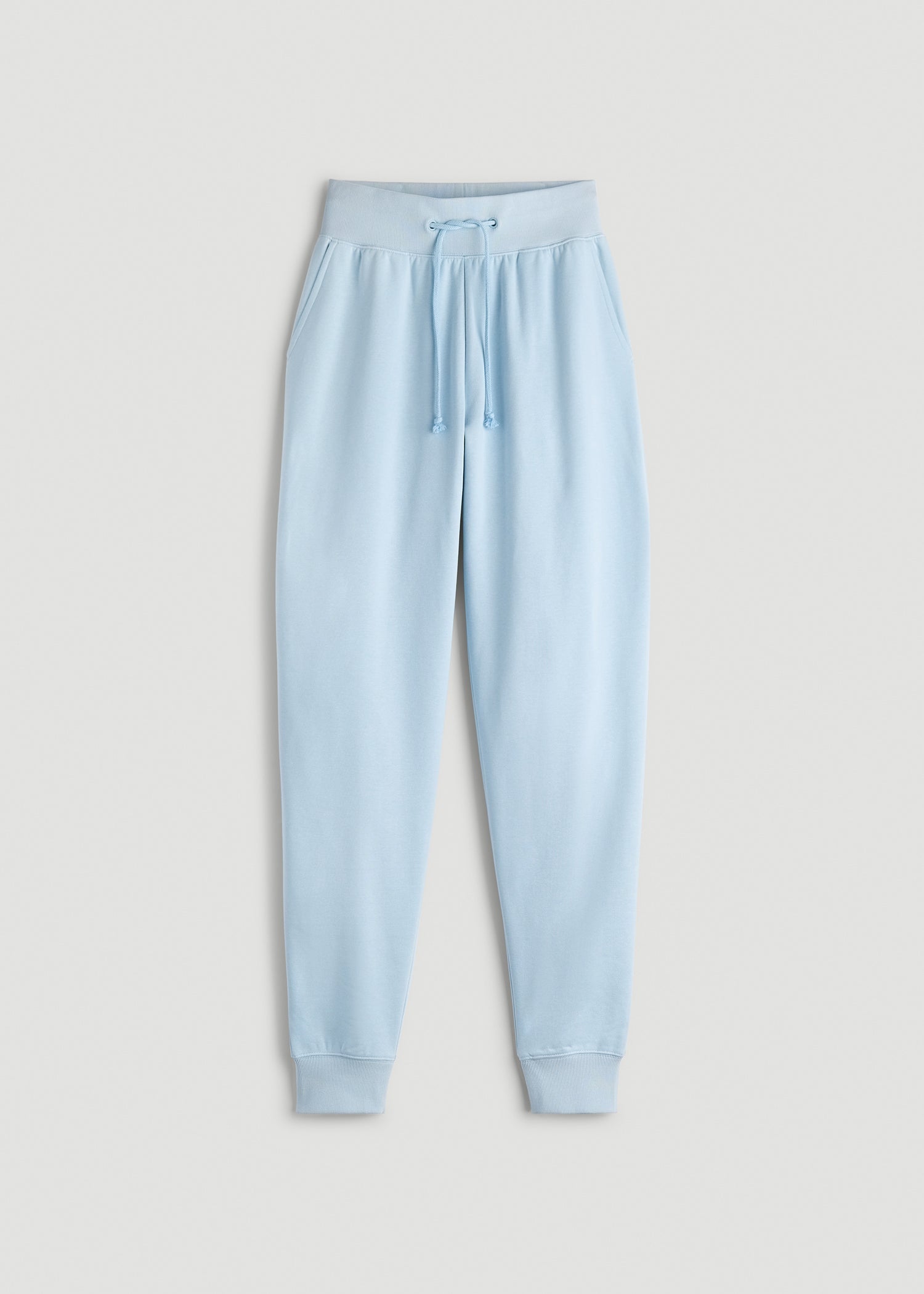 American Tall Outlet | A.T. Basics Athletic Joggers for Tall Women in Ice Blue