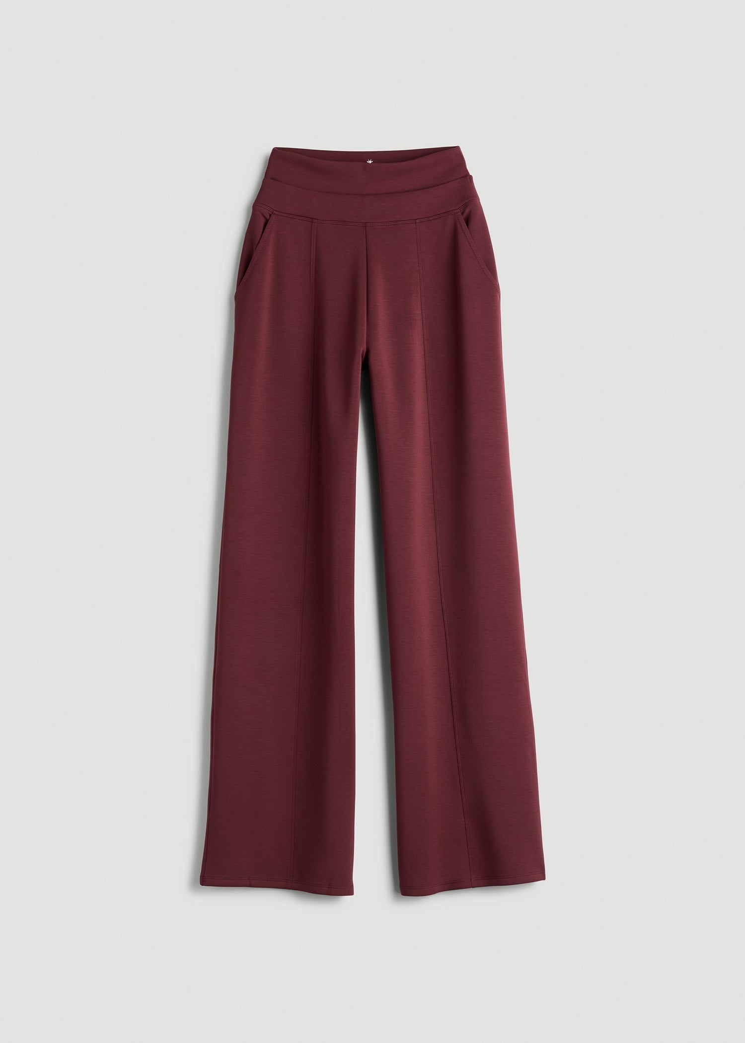 American Tall For Sale | Soft Motion Wide Leg Ultra High Rise Pant for Tall Women in Tawny Port