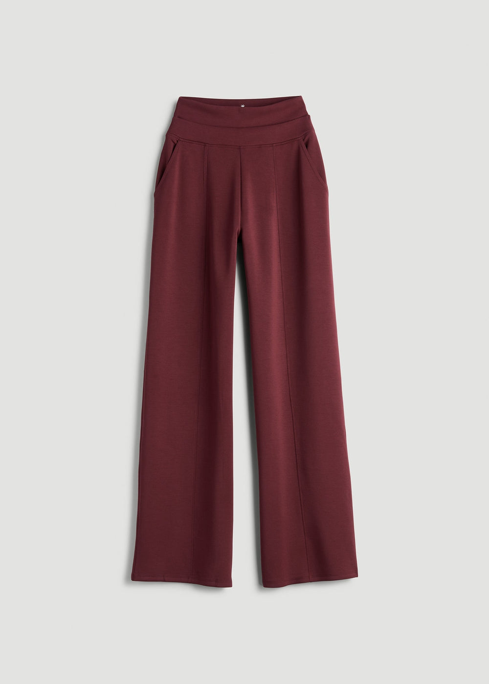 American Tall For Sale | Soft Motion Wide Leg Ultra High Rise Pant for Tall Women in Tawny Port