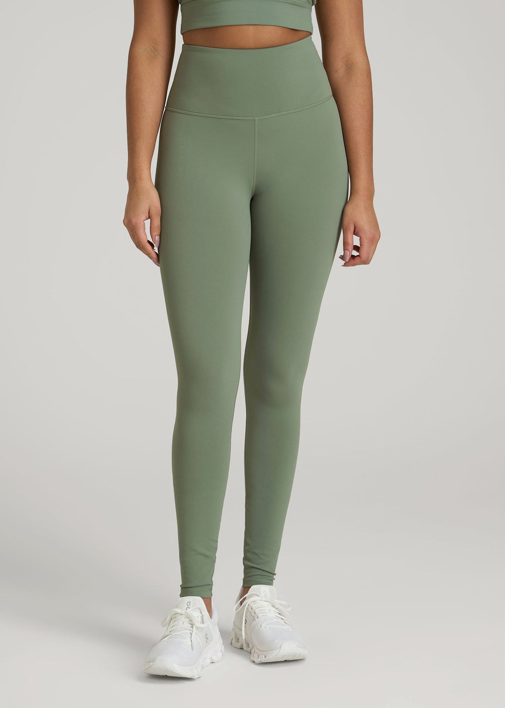 American Tall Online Shop | Balance High-Rise Leggings for Tall Women in Dark Seagrass