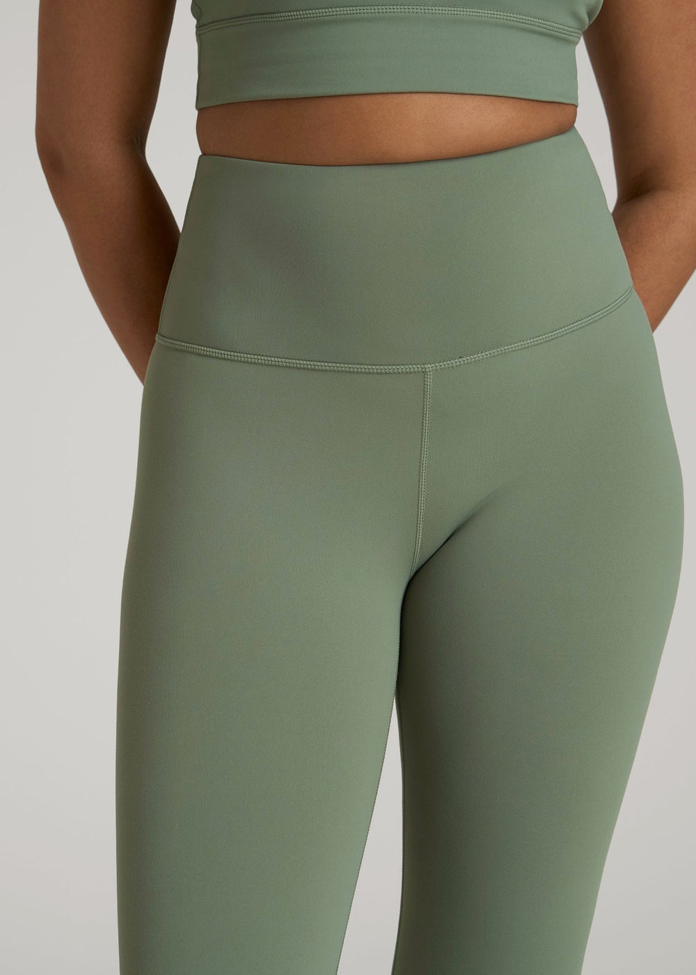 American Tall Online Shop | Balance High-Rise Leggings for Tall Women in Dark Seagrass