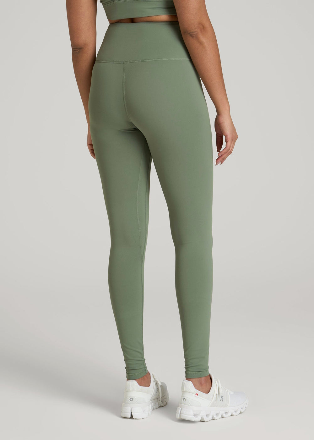 American Tall Online Shop | Balance High-Rise Leggings for Tall Women in Dark Seagrass